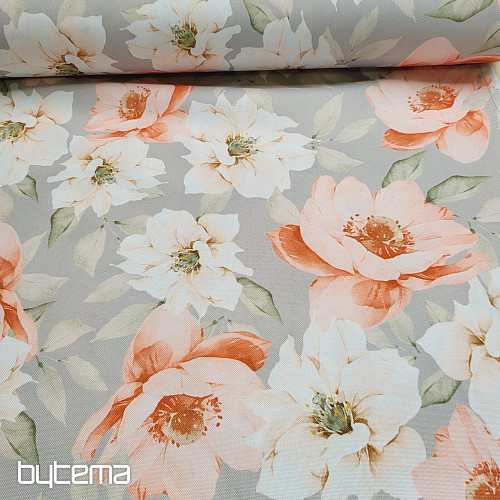 Tela decorativa OXFORD FLOR NARANJA