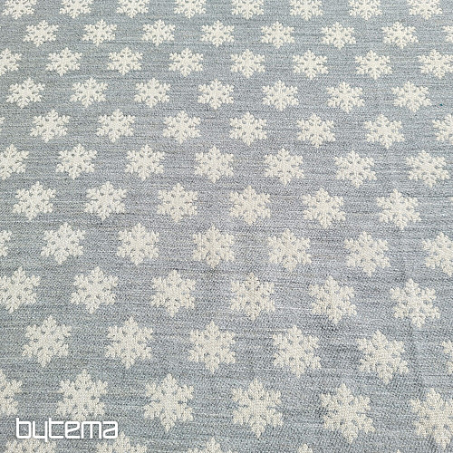 Tejido decorativo de lujo FLAKES GREY