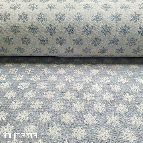 Tejido decorativo de lujo FLAKES GREY