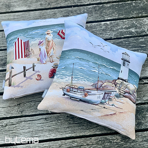 Funda de almohada tapiz NIÑOS EN LA PLAYA