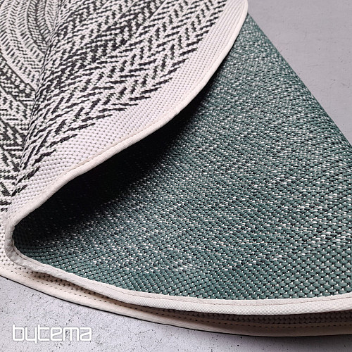 Alfombra de exterior STAR roseta verde