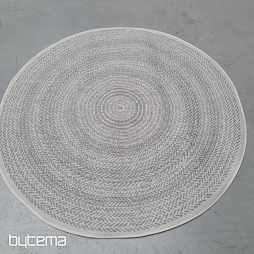Alfombra de exterior STAR roseta gris