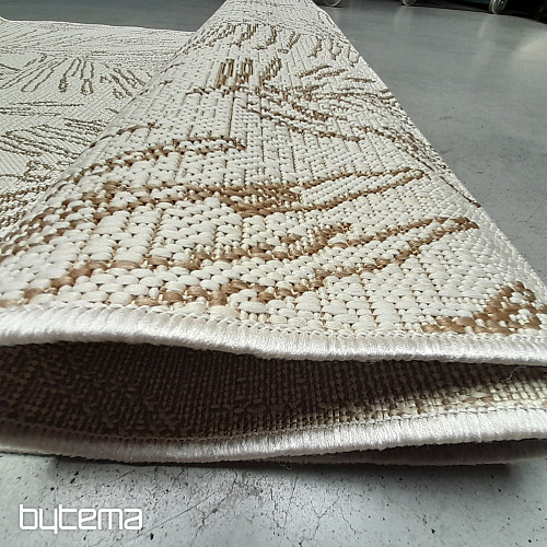 Alfombra de exterior Essenza beige marrón
