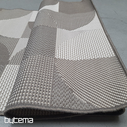 Alfombra de exterior Duce, gris-beige