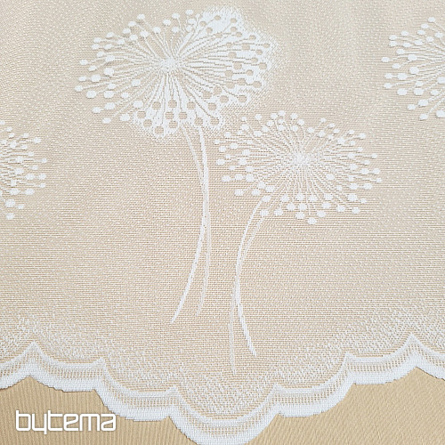 Cortina jacquard CHMÝŘÍ blanco