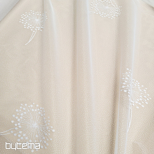 Cortina jacquard CHMÝŘÍ blanco