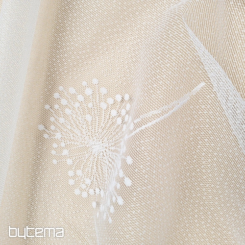 Cortina jacquard CHMÝŘÍ blanco