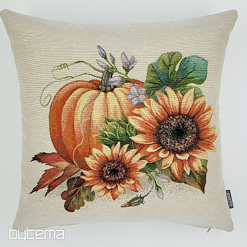 Funda de almohada tapiz CALABAZAS Y GIRASOLES