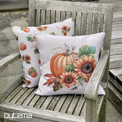 Funda de almohada tapiz CALABAZAS Y GIRASOLES