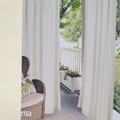 Cortina decorativa de exterior GAIA BEIGE