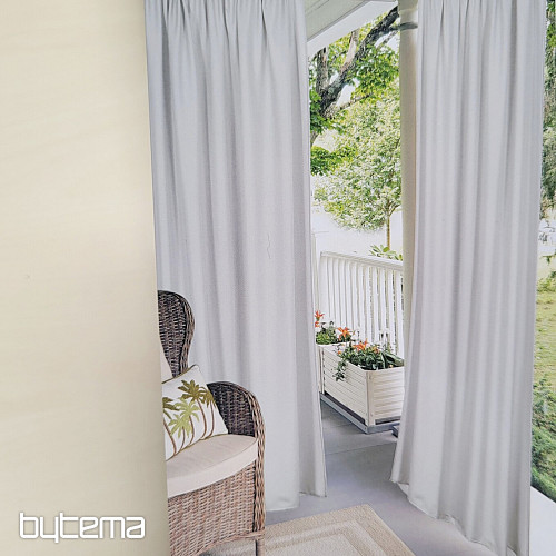 Cortina decorativa de exterior GAIA GRIS