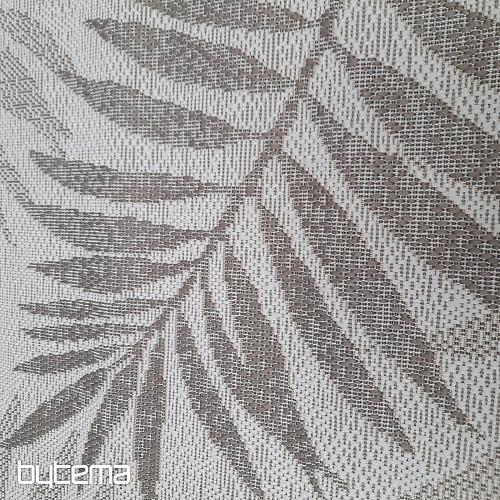 Alfombra de exterior Duce in-out flores marrón