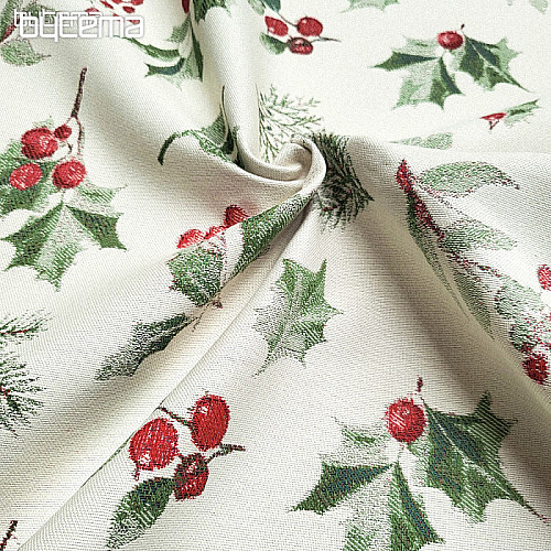 Lujosa tela decorativa HOLLY GREEN