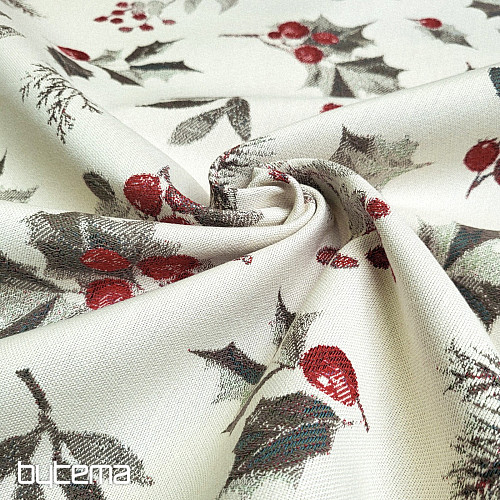 Lujosa tela decorativa HOLLY GREY