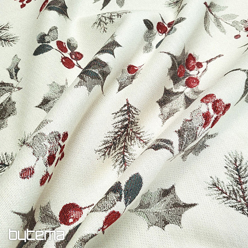 Lujosa tela decorativa HOLLY GREY