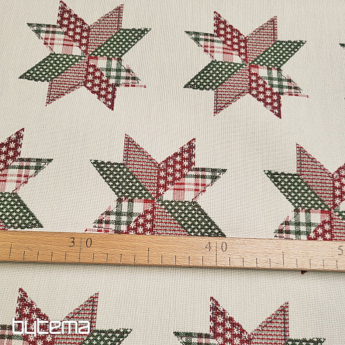 Lujosa tela decorativa STAR SHELLEY