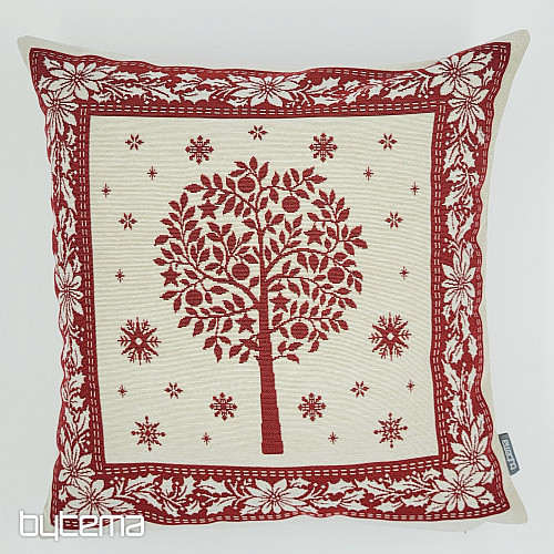 Funda de tapiz navideño FOLK CHRISTMAS 1 rojo