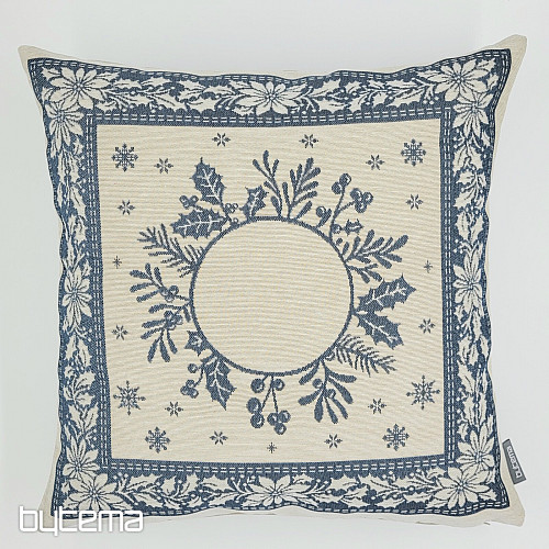 Funda de tapiz navideño FOLK CHRISTMAS 2 azul