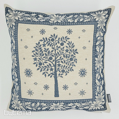 Funda de tapiz navideño FOLK CHRISTMAS 1 azul