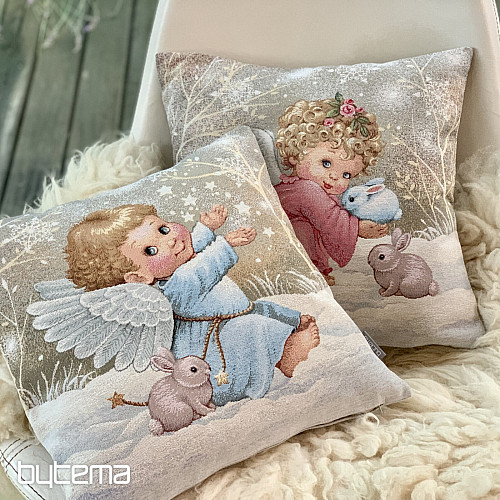 Funda de tapiz navideña ÁNGEL PARA NIÑAS