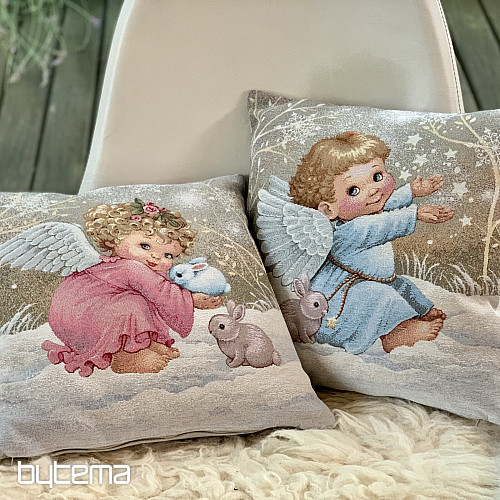 Funda de tapiz navideña ÁNGEL PARA NIÑAS