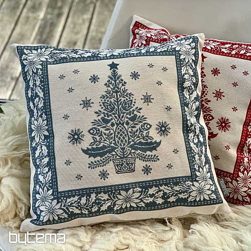 Funda de tapiz navideño FOLK CHRISTMAS 3 rojo