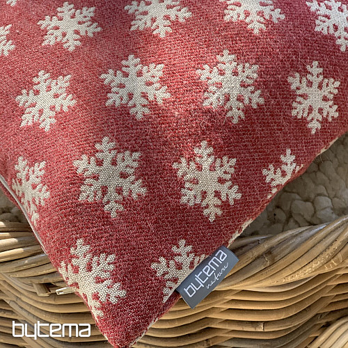 Lujosa cubierta decorativa FLAKES RED