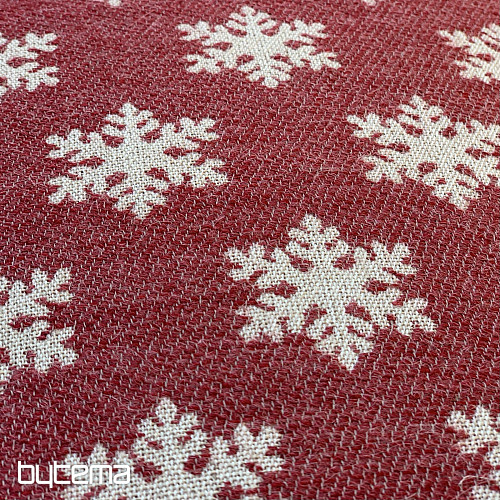 Lujosa cubierta decorativa FLAKES RED