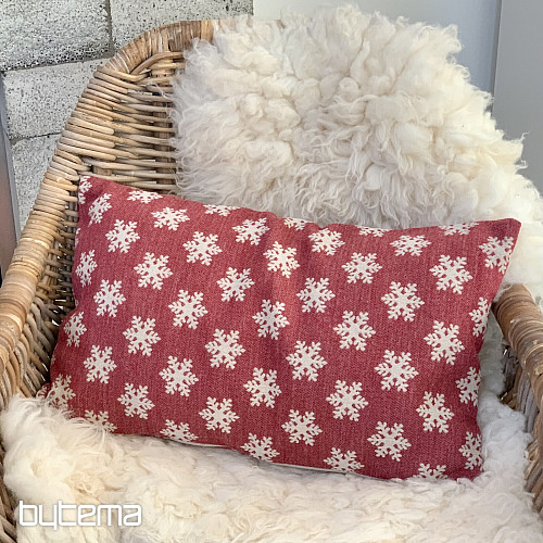 Lujosa cubierta decorativa FLAKES RED