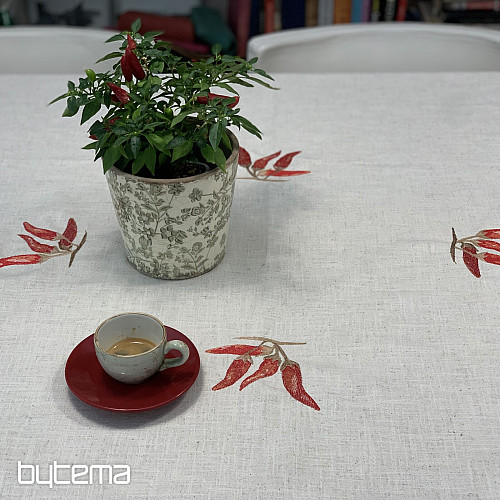 Mantel con mezcla de lino PEPPERS
