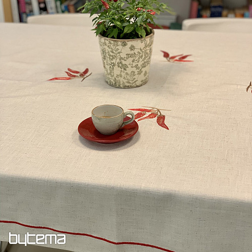 Mantel con mezcla de lino PEPPERS