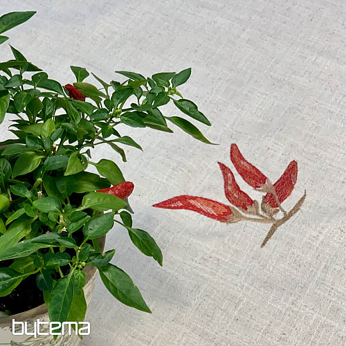 Mantel con mezcla de lino PEPPERS