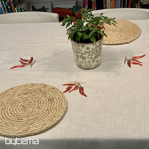 Mantel con mezcla de lino PEPPERS