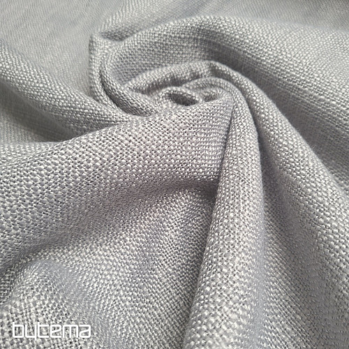 Lujosa tela decorativa GRIGIO gris