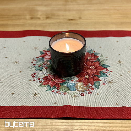 Mantel y pañuelo tapiz ÁRBOLES DE NAVIDAD