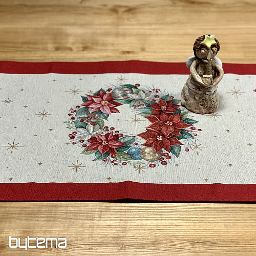 Mantel y pañuelo tapiz ÁRBOLES DE NAVIDAD
