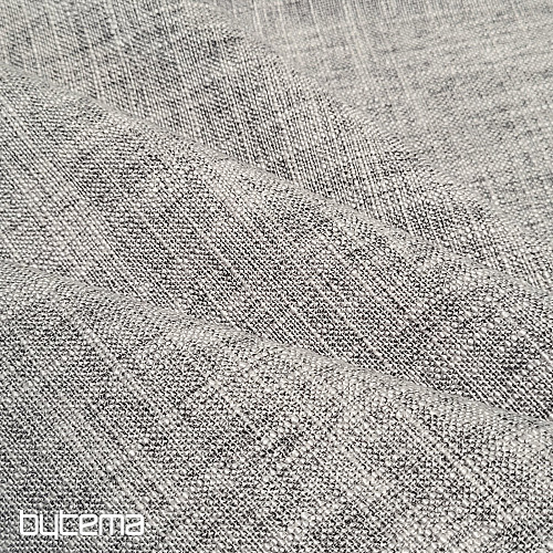 Tejido decorativo de diseño de lujo GERSTER 77050/840 GRIS CLARO