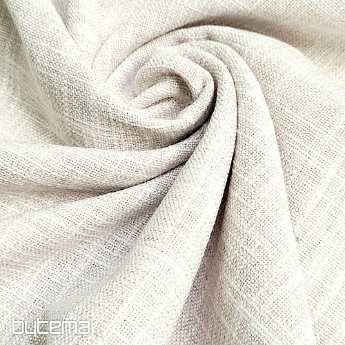 Tejido decorativo de diseño de lujo GERSTER 77050/20 CREMA