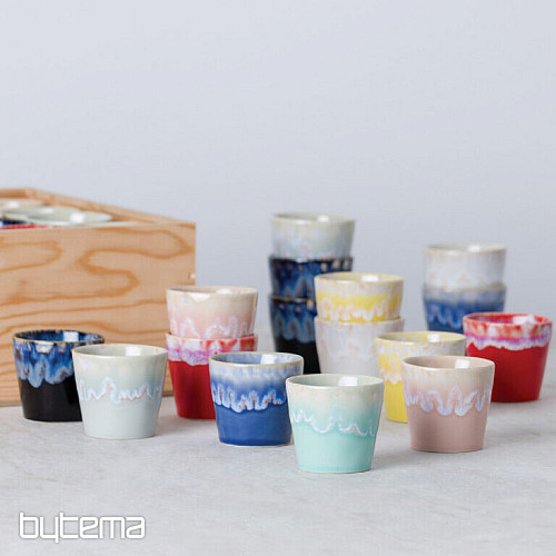 VASOS LUNGO - CAJA 8 uds 0,21L MULTICOLOR