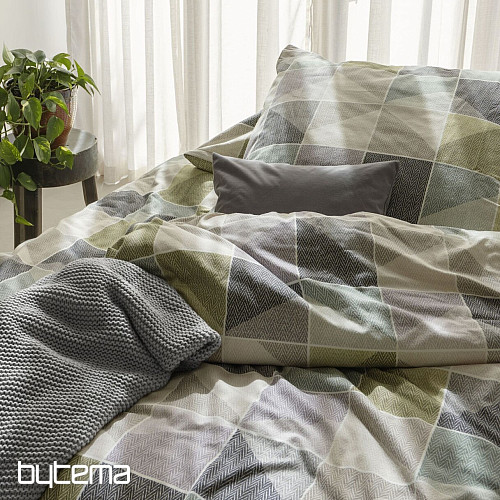 Ropa de cama de franela de lujo IRISETTE KOALA 8646-30 VERDE