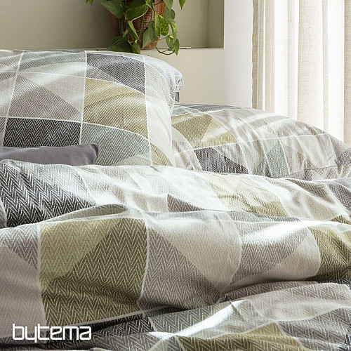 Ropa de cama de franela de lujo IRISETTE KOALA 8646-30 VERDE