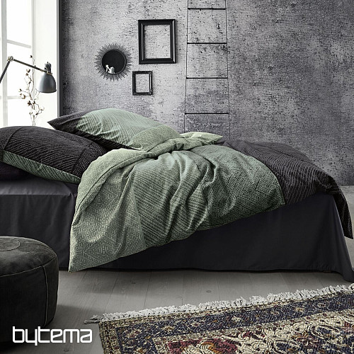 Ropa de cama de franela de lujo IRISETTE KOALA 8430-30 VERDE