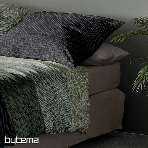 Ropa de cama de franela de lujo IRISETTE KOALA 8430-30 VERDE