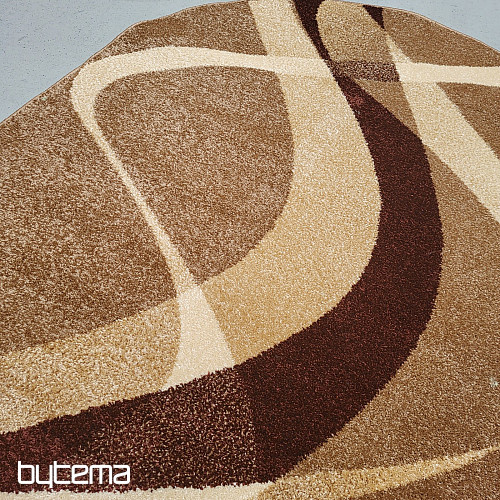 Alfombra ovalada Marrón beige