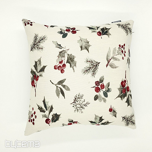 Funda decorativa navideña HOLLY GREY