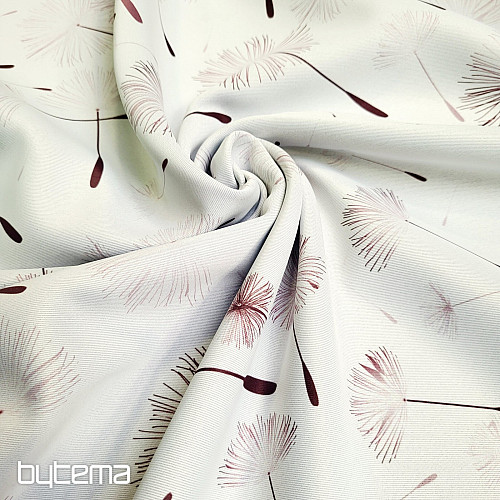 Tejido decorativo BLACK OUT DANDELION marrón