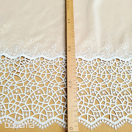Cortina de lujo GERSTER 11592 BLANCO