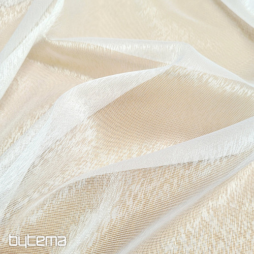 Cortina de lujo GERSTER 11592 BLANCO