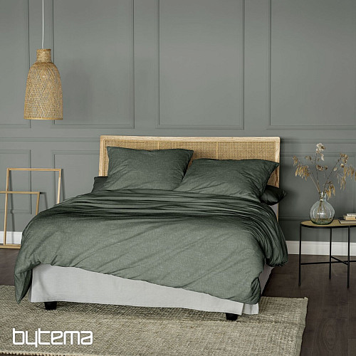 Ropa de cama de franela de lujo IRISETTE KOALA 8544-30 verde
