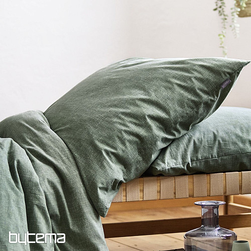 Ropa de cama de franela de lujo IRISETTE KOALA 8544-30 verde